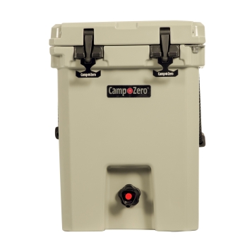 CAMP-ZERO 20 - 5.28 Gallon Premium Drink Cooler | Beige