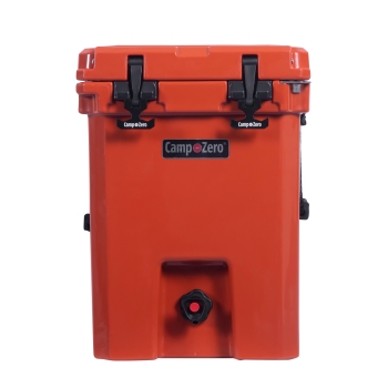 CAMP-ZERO 20 - 5.28 Gallon Premium Drink Cooler | Burnt Orange