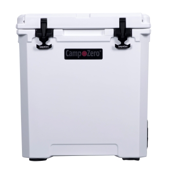 CAMP-ZERO 50 Premium Cooler With Easy-Roll Wheels | White