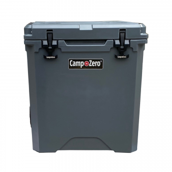 CAMP-ZERO 50 Premium Cooler With Easy-Roll Wheels | Grey