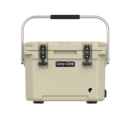 CAMP-ZERO 20 - 21.13 Qt. Premium Cooler with Four Molded-In Cup Holders | Beige