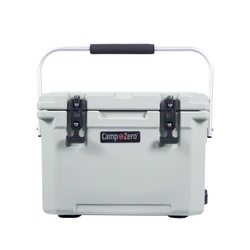 CAMP-ZERO 21 Qt. Premium Cooler with Four Molded-In Cup Holders | Sage