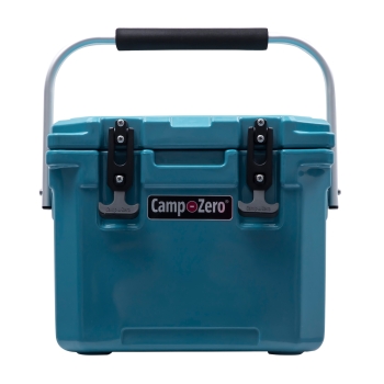 CERTIFIED 10 Quart Premium Cooler with 2 Molded-In Cup Holders |  Turquoise