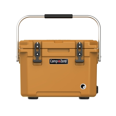 CAMP-ZERO 20 - 21.13 Qt. Premium Cooler with Four Molded-In Cup Holders | Clay