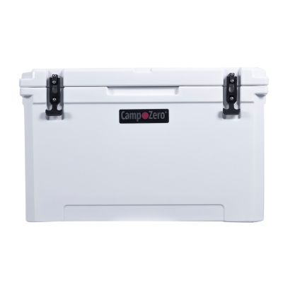 CERTIFIED 80 - 84.54 Qt. Premium Cooler with Molded-In Cup Holders| White